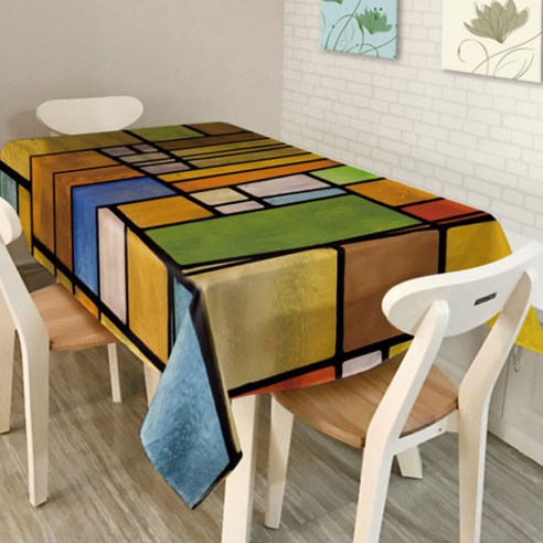 핑크망고 위시 키친 테이블커버, F, 150 x 210 cm