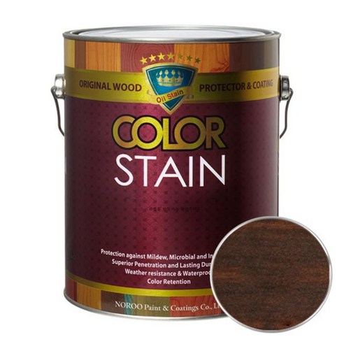 노루페인트 올뉴 칼라스테인 페인트 3.5L 다양한 색상과 우수한 품질로 인기 있는 제품