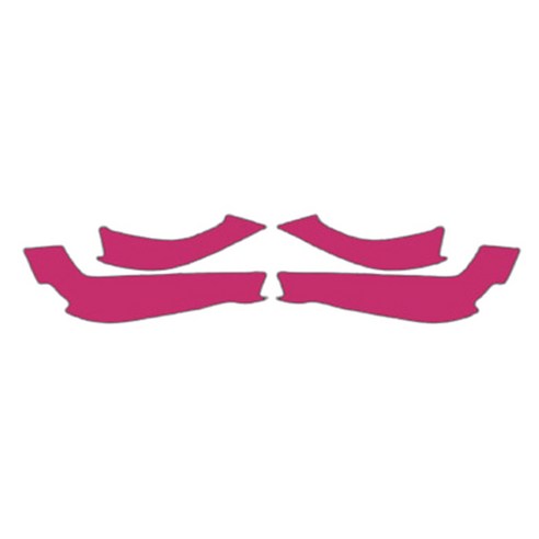블루코드 벨벳 도어커버 현대, 아반떼 HD, 와인