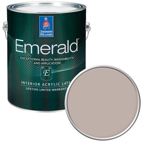 셔윈윌리암스 에메랄드 페인트 1L, SW6037 Temperate Taupe