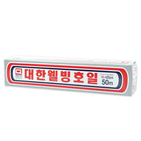 대한웰빙호일 25cm x 50m, 1개
