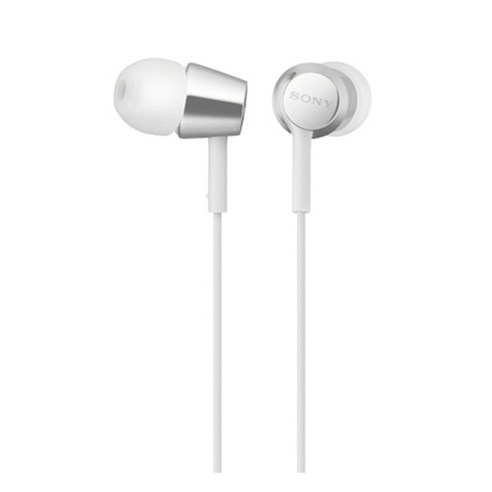 소니 컬러풀 사운드 이어폰 MDR-EX155AP, 화이트