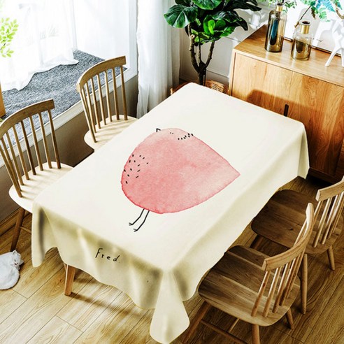 아울리빙 감성 디자인 주방 테이블보, I, 150 x 210 cm