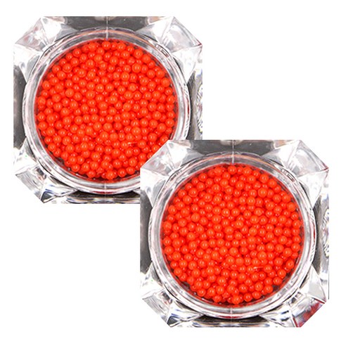 이코디 볼 네일스톤, 코랄, 2개입