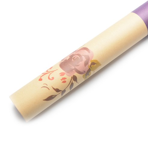 필립로지스틱 패턴 플라워 포장지, 바이올렛, 20개입