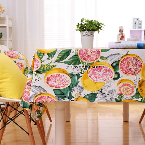 이코디 그레이프 푸릇 테이블 보, 혼합 색상, 90 x 140 cm