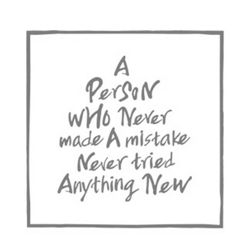 디자인엠 메이드 미스테이크 캘리그라피 포인트 스티커, 다크그레이