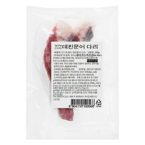 단디프레시 데친문어 다리 (냉동), 250g, 1개