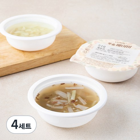 루솔 이유식 5단계 반찬 + 국 세트 (냉장), 420g, 4세트