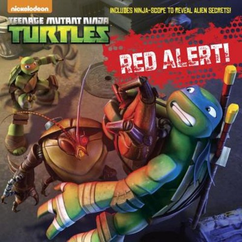 Red Alert! (Teenage Mutant Ninja Turtles): With Goggles Paperback, Random House Books for Young Readers