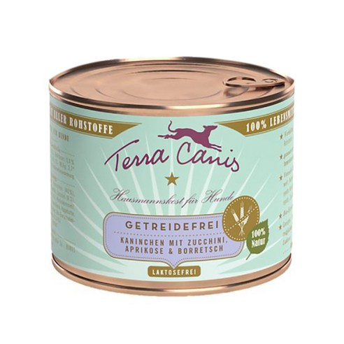 테라카니스 강아지 그레인프리 습식사료, 200g, 1개, 토끼