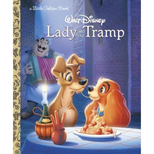 Lady and the Tramp Hardcover, Golden Books