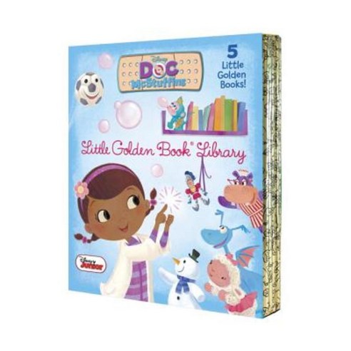 Doc McStuffins Little Golden Book Library (Disney Junior: Doc McStuffins) Hardcover, Random House Disney