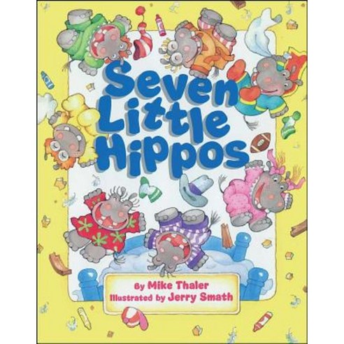 Seven Little Hippos Paperback, Simon & Schuster Books for Young Readers