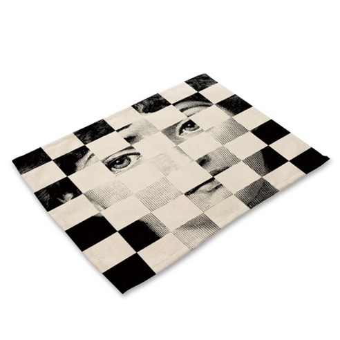 비케이 Fornasetti 식탁매트, 18, 가로 42cm x 세로 32cm