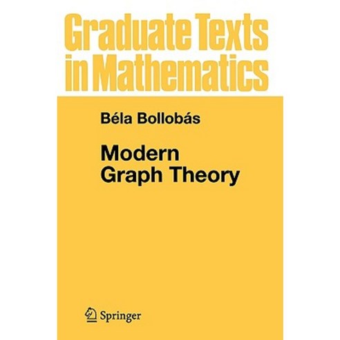 Modern Graph Theory Paperback, Springer