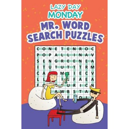 Lazy Day Monday: Mr. Word Search Puzzles Paperback, Speedy Publishing LLC