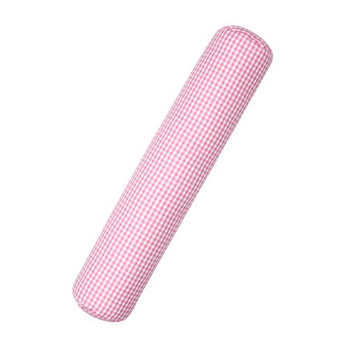 아인하우스 미니체크 캔디쿠션 커버, 핑크