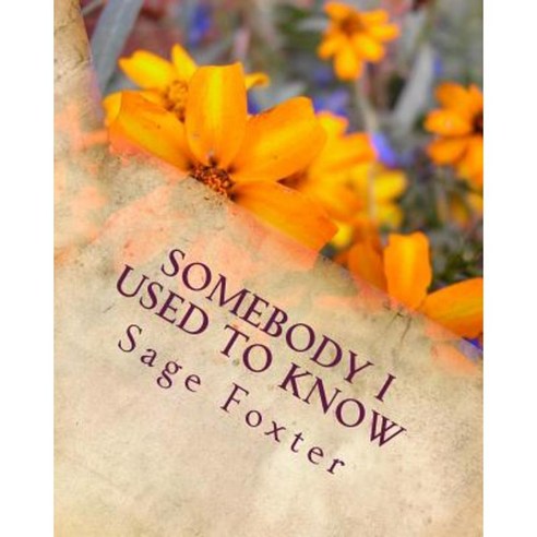 Somebody I Used to Know Paperback, Createspace