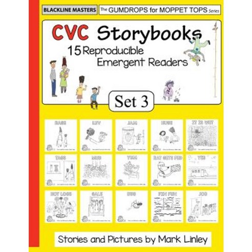 CVC Storybooks: Set 3 Paperback, Mark Linley