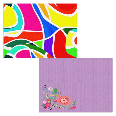 벨라 실리콘 식탁매트 2p 꽃가지1 세트, 꽃가지1, 얼룩, 385 x 285 mm, 두께 1mm