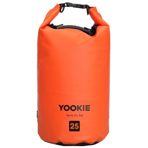 유키 드라이백 방수가방 25L, 오렌지
