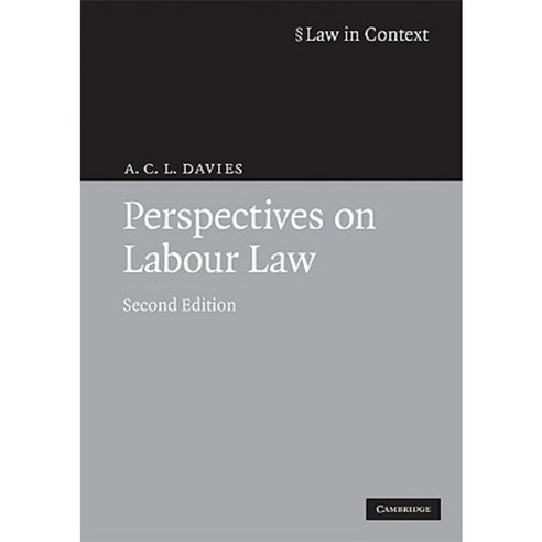 Perspectives on Labour Law Paperback, Cambridge University Press