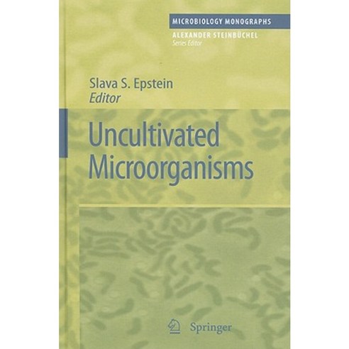 Uncultivated Microorganisms Hardcover, Springer