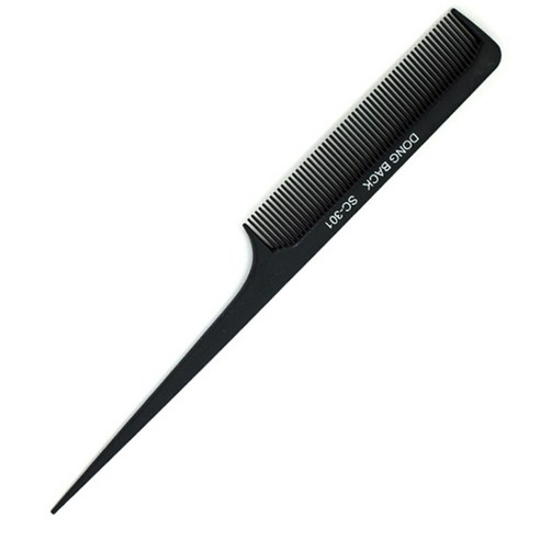 그레이거 전문가용 카본 커트 빗 SC301, SC-301, 1개