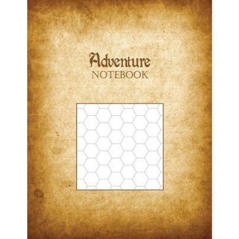 Adventure Notebook: 3/4" Hexagonal Graph Paper Rule Paperback, Createspace Independent Publishing Platform