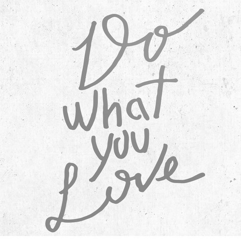 1AM 캘리그라피 인테리어 포인트 스티커 Do what you Love, 연회