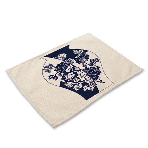 비케이 도자기 느낌 식탁매트, 7, 가로 42cm x 세로 32cm, 1개