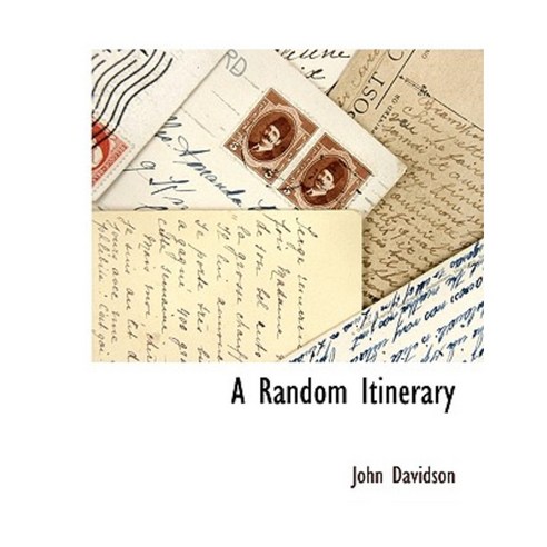 A Random Itinerary Paperback, BCR (Bibliographical Center for Research)