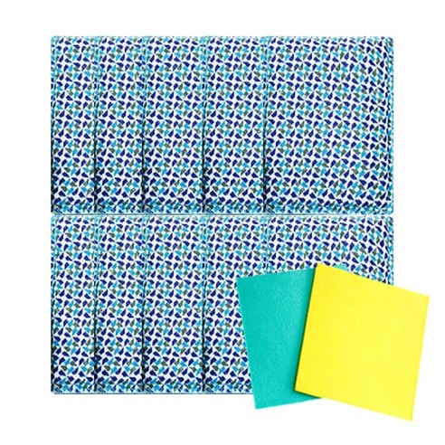 송월타월 에어샤워 그레이스 샤워타월 10p + 독일행주 랜덤 발송 2p, 파랑, 1세트