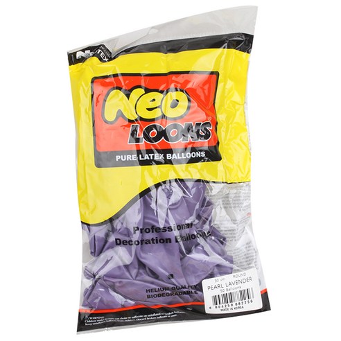 네오룬스 라운드풍선 30cm, 펄 라벤더, 50개