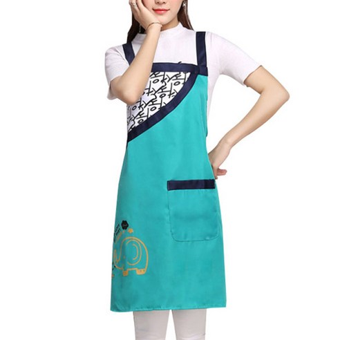 핑크망고 코끼리 앞치마, A, 1개