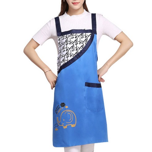 핑크망고 코끼리 앞치마, B, 1개