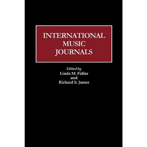 International Music Journals Hardcover, Greenwood Press