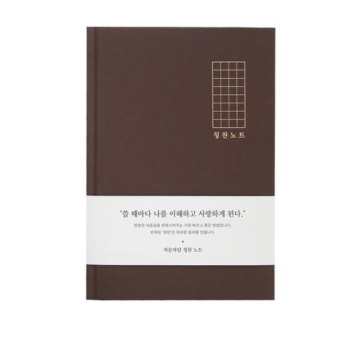 인디고 자문자답 칭찬 노트, BROWN