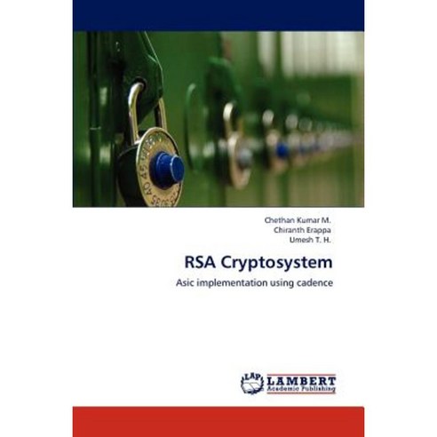 Rsa Cryptosystem Paperback, LAP Lambert Academic Publishing