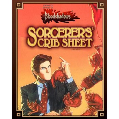 Sorcerer''s Crib Sheet (Classic Reprint): A Supplement for Bloodshadows Paperback, Precis Intermedia