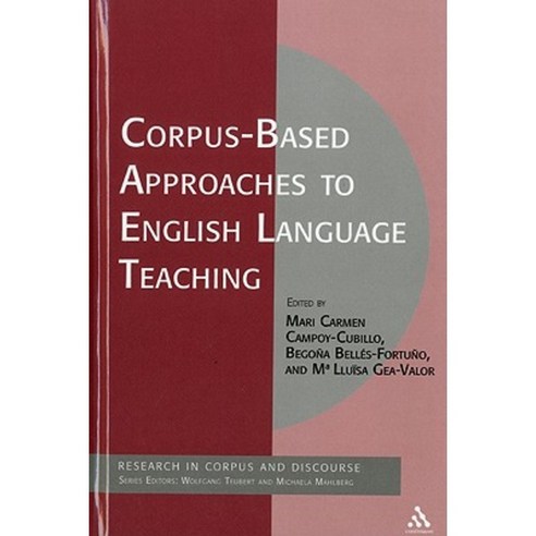 Corpus-Based Approaches to English Language Teaching Hardcover, Continuum