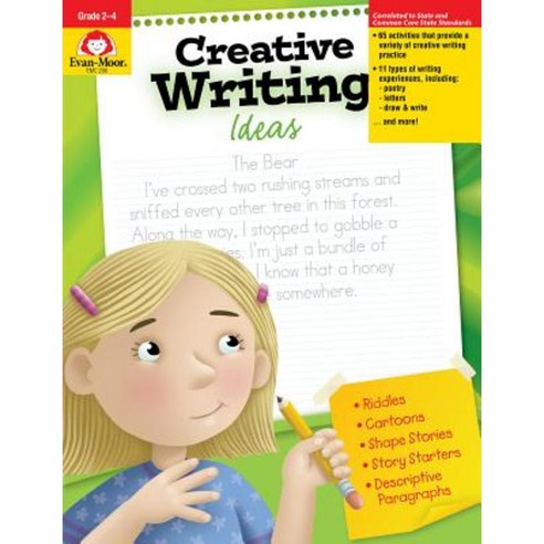 Creative Writing Ideas Paperback, Evan Moor Educational Publishers