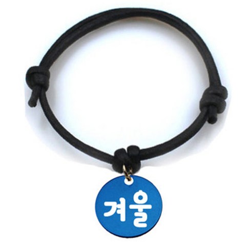 펫츠룩 굿모닝 블랙 반려동물 목걸이 S + 알미늄원형 팬던트 M, 블루(겨울), 1개