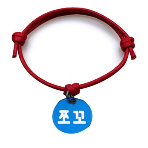 펫츠룩 굿모닝 레드 반려동물 목걸이 M + 알미늄원형 팬던트 M, 블루(쪼코), 1개