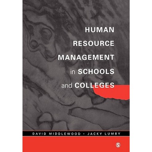 Human Resource Management in Schools and Colleges Paperback, Sage Publications Ltd