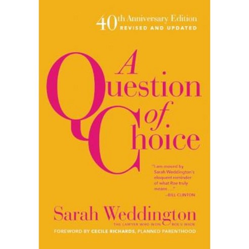 A Question of Choice Paperback, Feminist Press