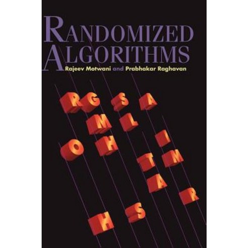 Randomized Algorithms Hardcover, Cambridge University Press