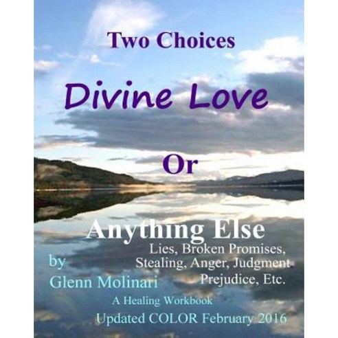 Two Choices - Divine Love or Anything Else Paperback, Glenn E Molinari