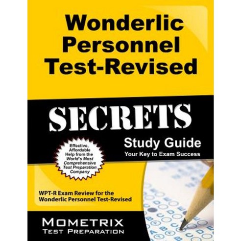 Secrets of the Wonderlic Personnel Test-Revised Study Guide Paperback ...
